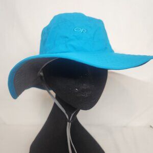 Outdoor Research XL Blue Sun Protection Wide Brim Hat